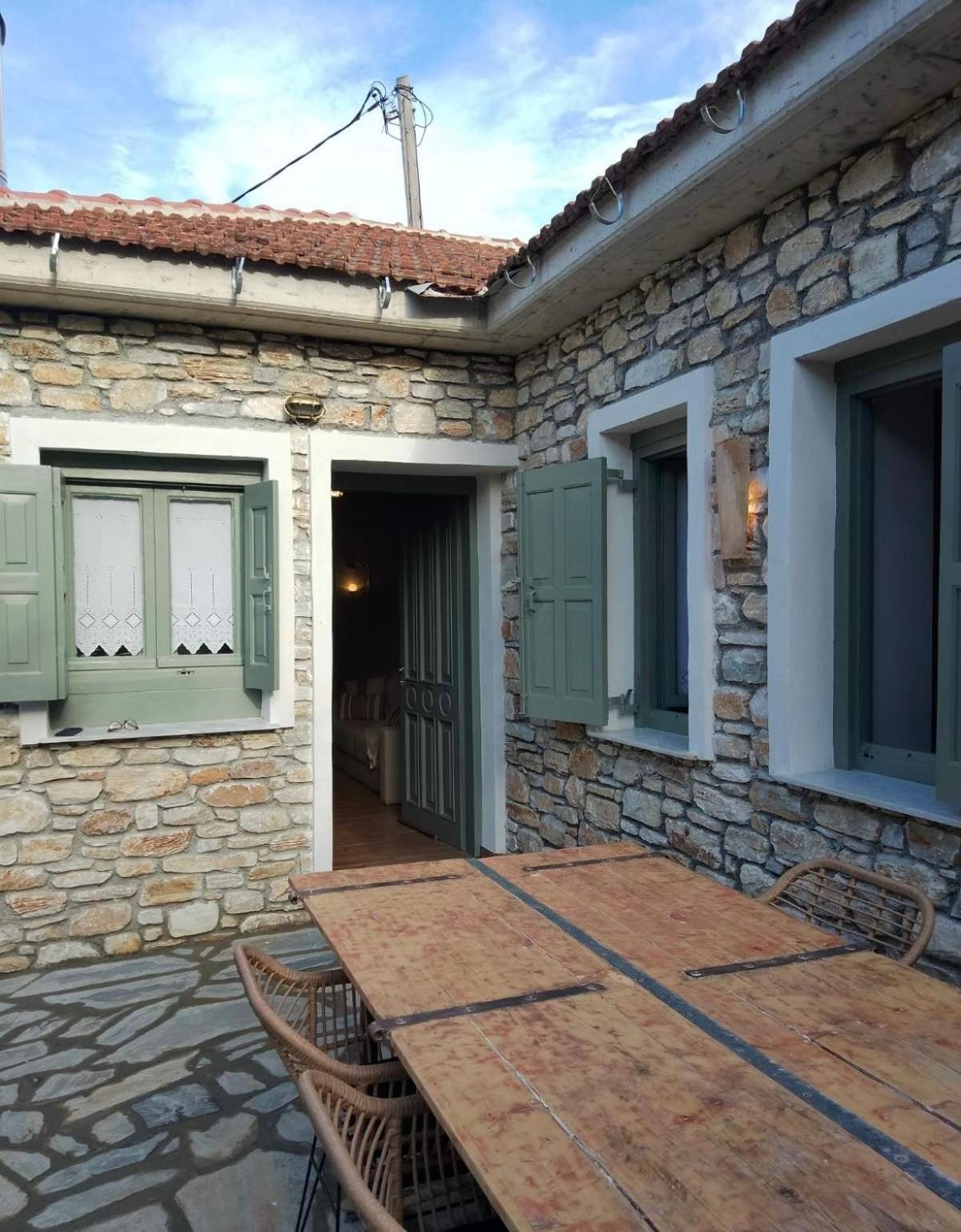 Villa Oneiropetra Luxury House Argalasti Exterior foto